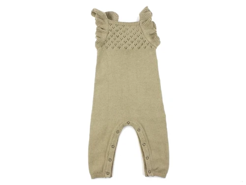 Lil Atelier chinchilla strik overall